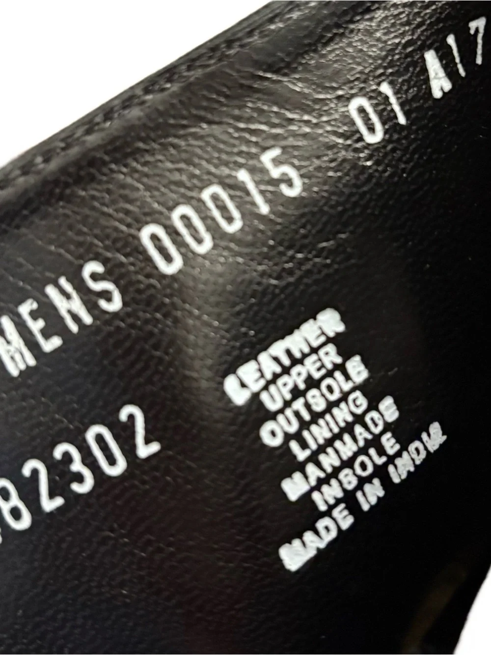 Stacy Adams Black Leather Cap-Toe Derby Shoes